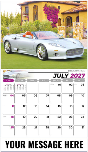 Exotic-Cars 2027 July