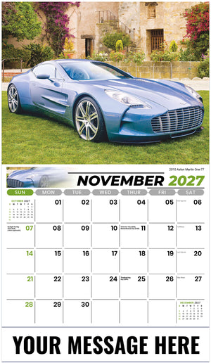 Exotic-Cars 2027 November