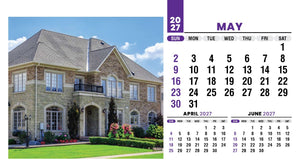 Homes 2027 Promotional Desk Calendar