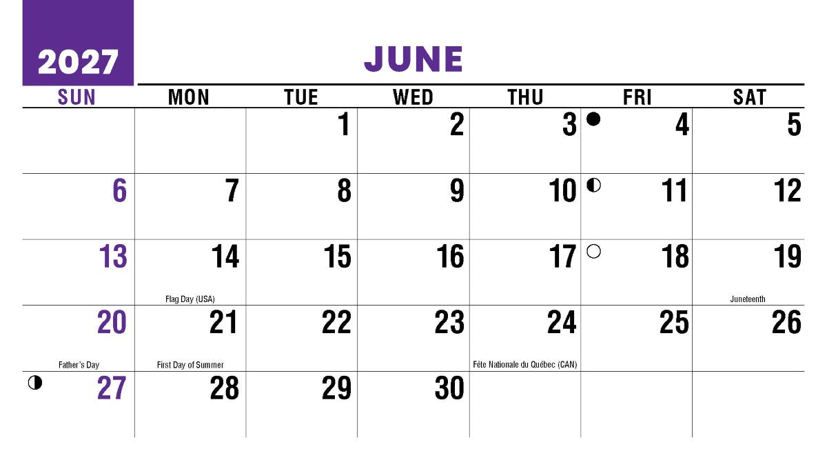 Homes 2027 Promotional Desk Calendar