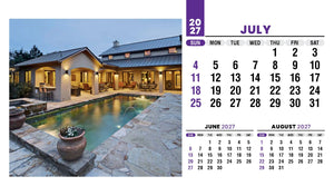 Homes 2027 Promotional Desk Calendar