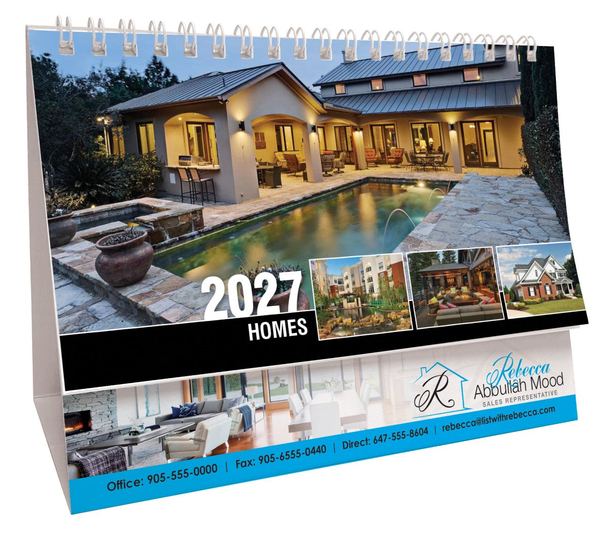 Homes 2027 Promotional Desk Calendar