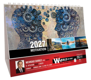 Motivation 2027 Promotional Desk Calendar