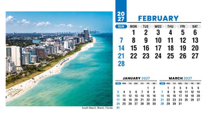 Scenes of America 2027 Promotional Desk Calendar