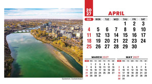 Scenes of Canada 2027 Promotional Desk Calendar
