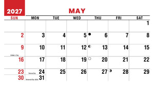 Scenes of Canada 2027 Promotional Desk Calendar