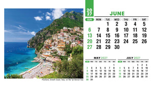 Sun, Sand & Surf 2027 Promotional Desk Calendar