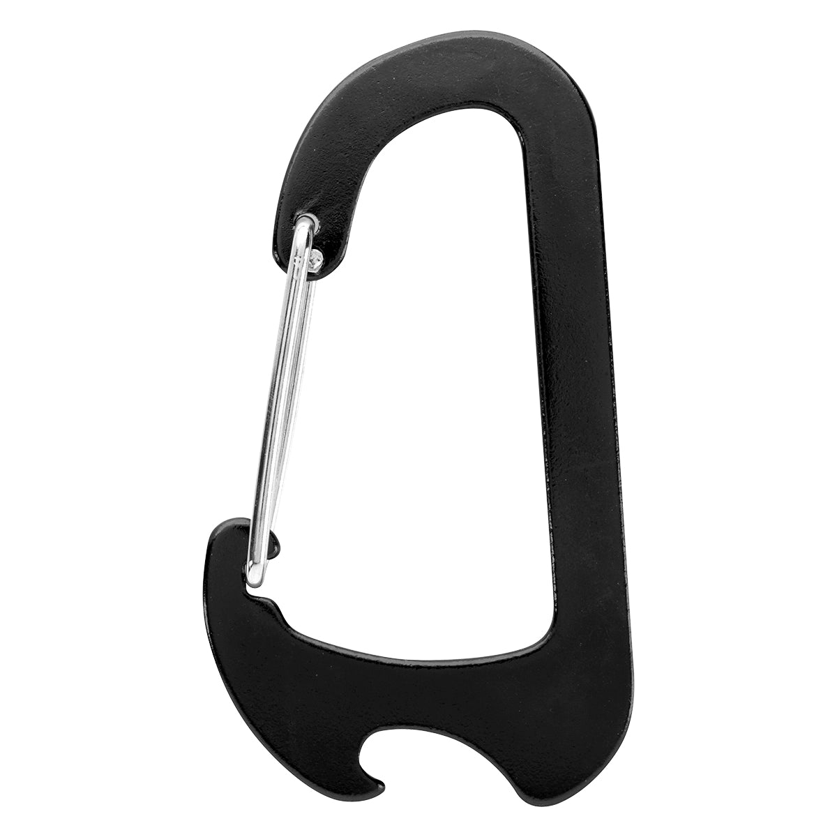 Chaz Carabiner Bottle Opener - Black