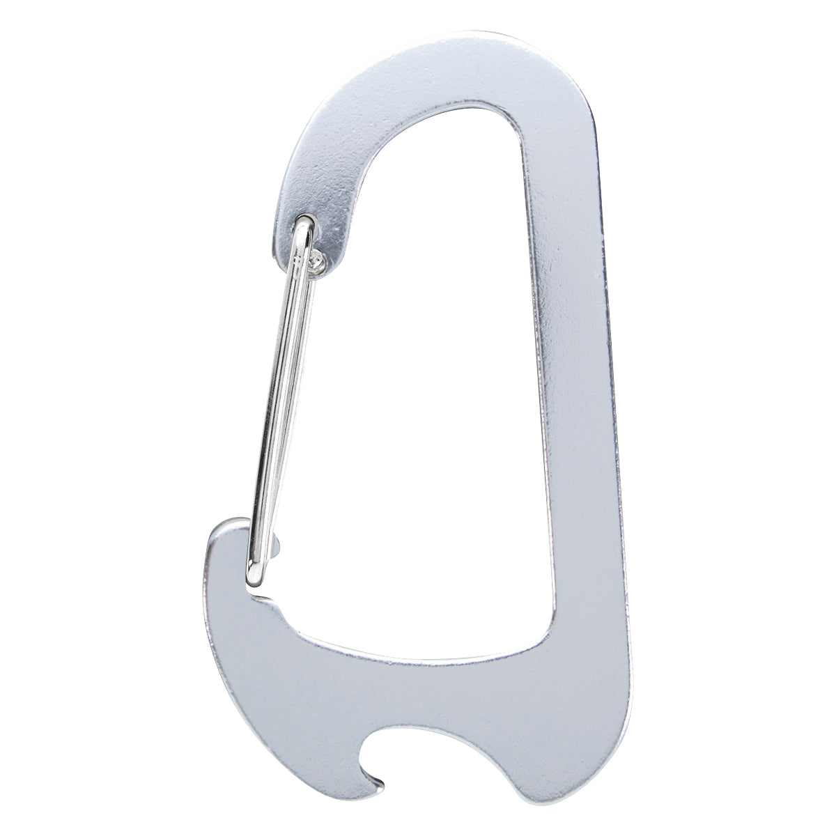 Chaz Carabiner Bottle Opener - Silver