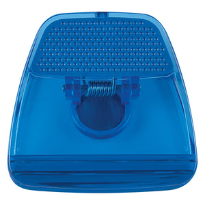 Magnetic Memo Clip - Translucent Blue