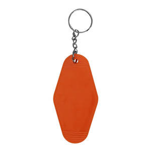 Motel Style Key Ring - Orange