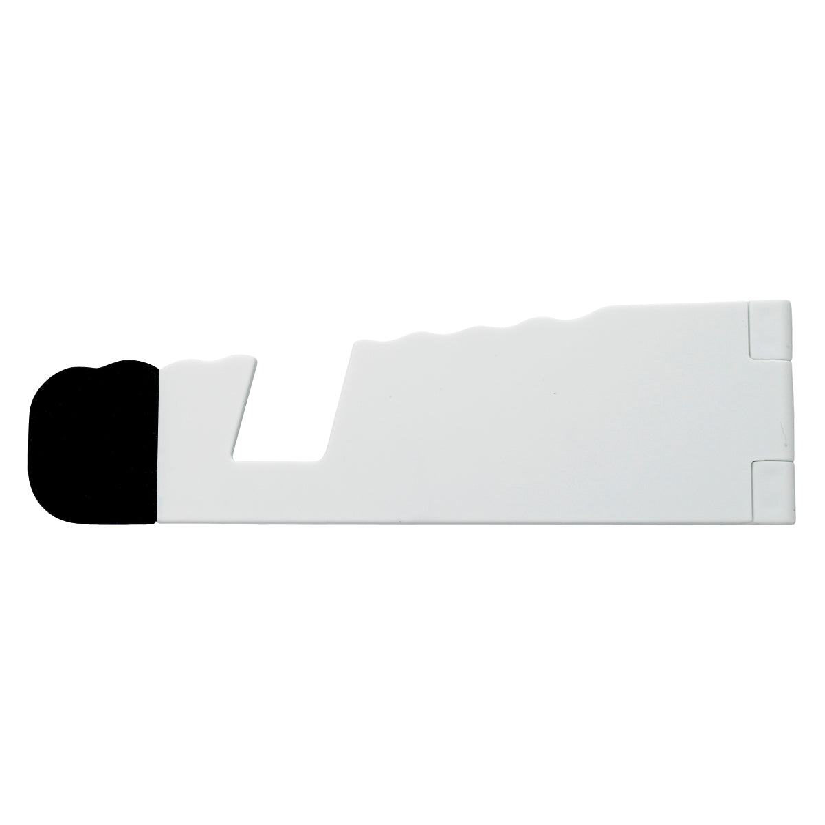 V-Fold Tablet And Phone Stand - White With Black