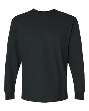Gildan Adult Ultra Cotton® Long-Sleeve T-Shirt - Black