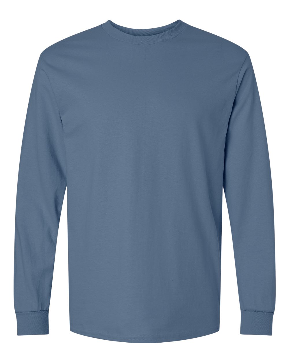 Gildan Adult Ultra Cotton® Long-Sleeve T-Shirt - Indigo Blue
