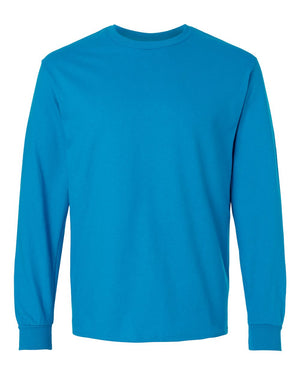 Gildan Adult Ultra Cotton® Long-Sleeve T-Shirt - Sapphire