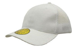 6 Panel Mesh with Sandwich Dream Fit Cap - Custom Embroidered -