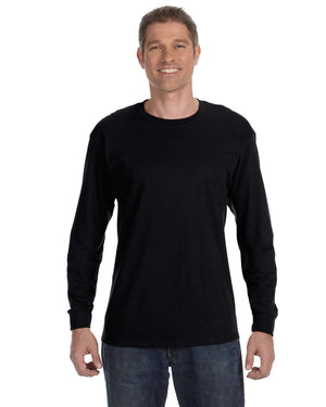 JERZEES Adult DRI-POWER® ACTIVE Long-Sleeve T-Shirt - Black