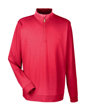 Men's DRYTEC20™ Performance Quarter-Zip - Red/Navy