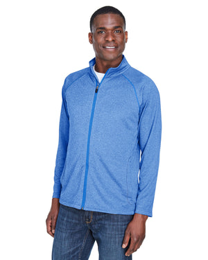 Devon & Jones Men's Stretch Tech-Shell® Compass Full-Zip - French Blue Hthr
