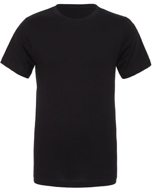 Bella + Canvas Unisex Poly-Cotton Short-Sleeve T-Shirt - Black