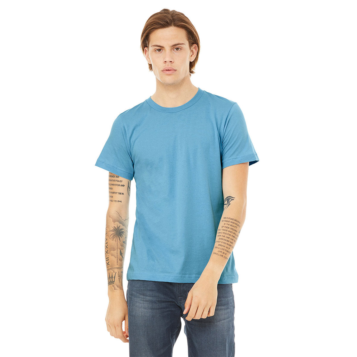 BELLA + CANVAS Unisex Jersey T-Shirt - Ocean Blue