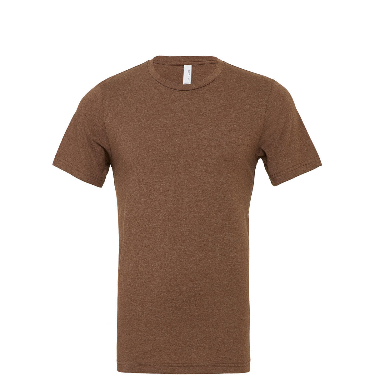BELLA + CANVAS CVC Jersey Tee - Heather Brown