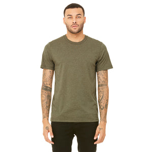 BELLA + CANVAS CVC Jersey Tee - Heather Olive