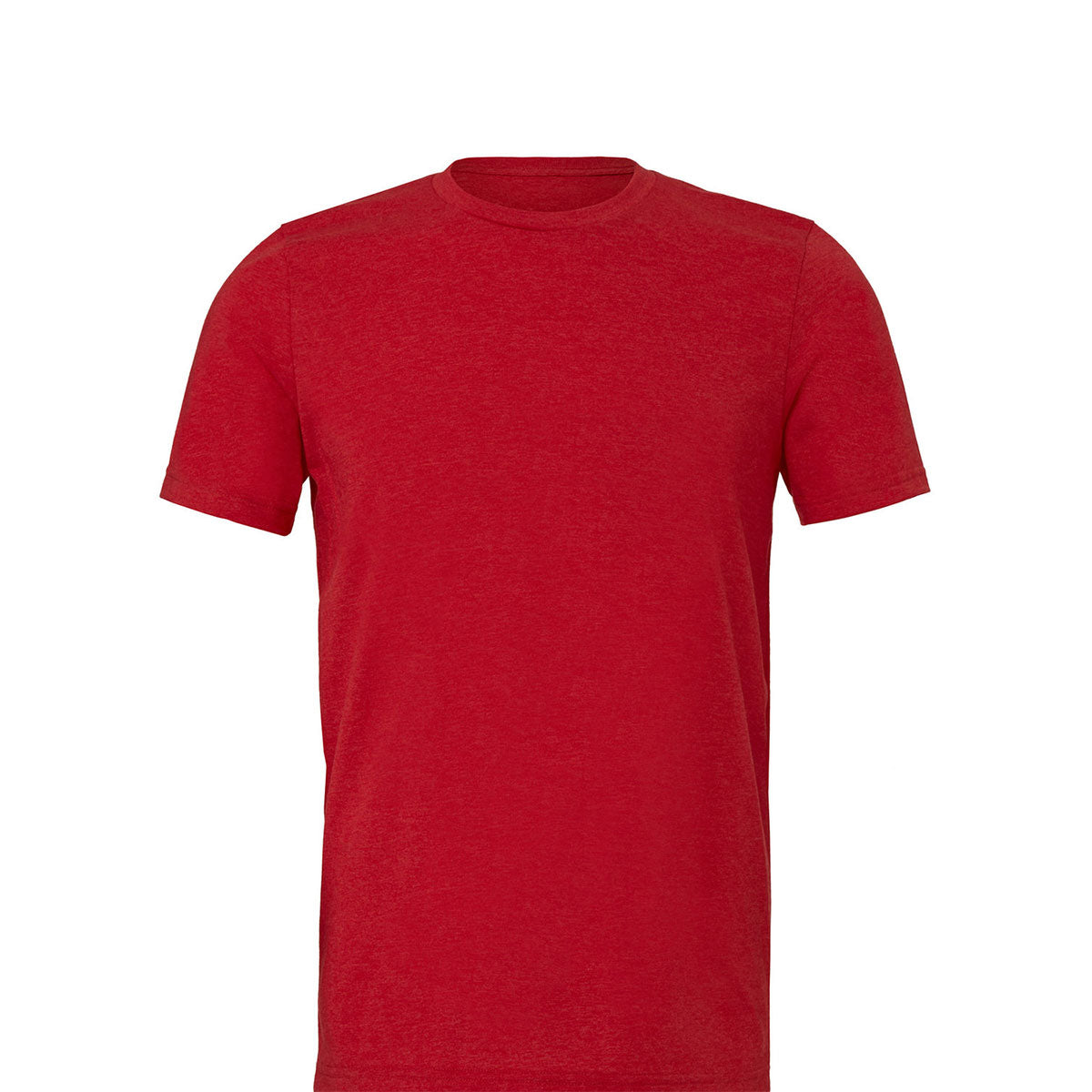 BELLA + CANVAS CVC Jersey Tee - Heather Red