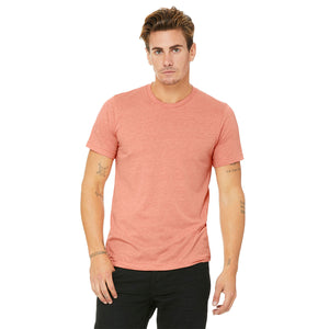 BELLA + CANVAS CVC Jersey Tee - Heather Sunset