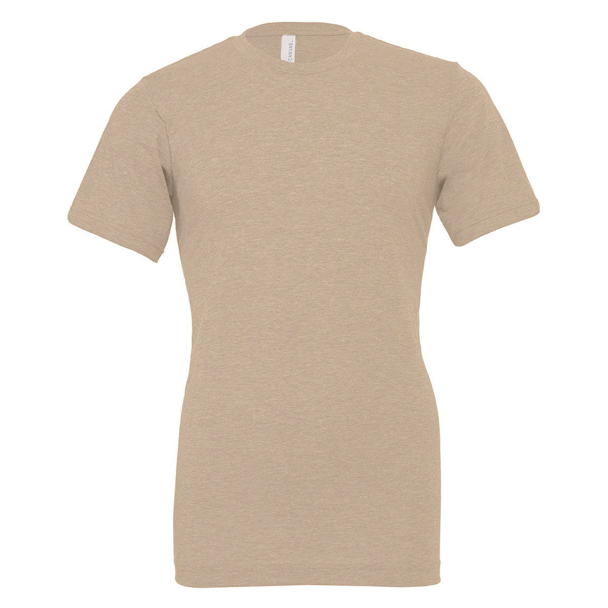 BELLA + CANVAS CVC Jersey Tee - Heather Tan