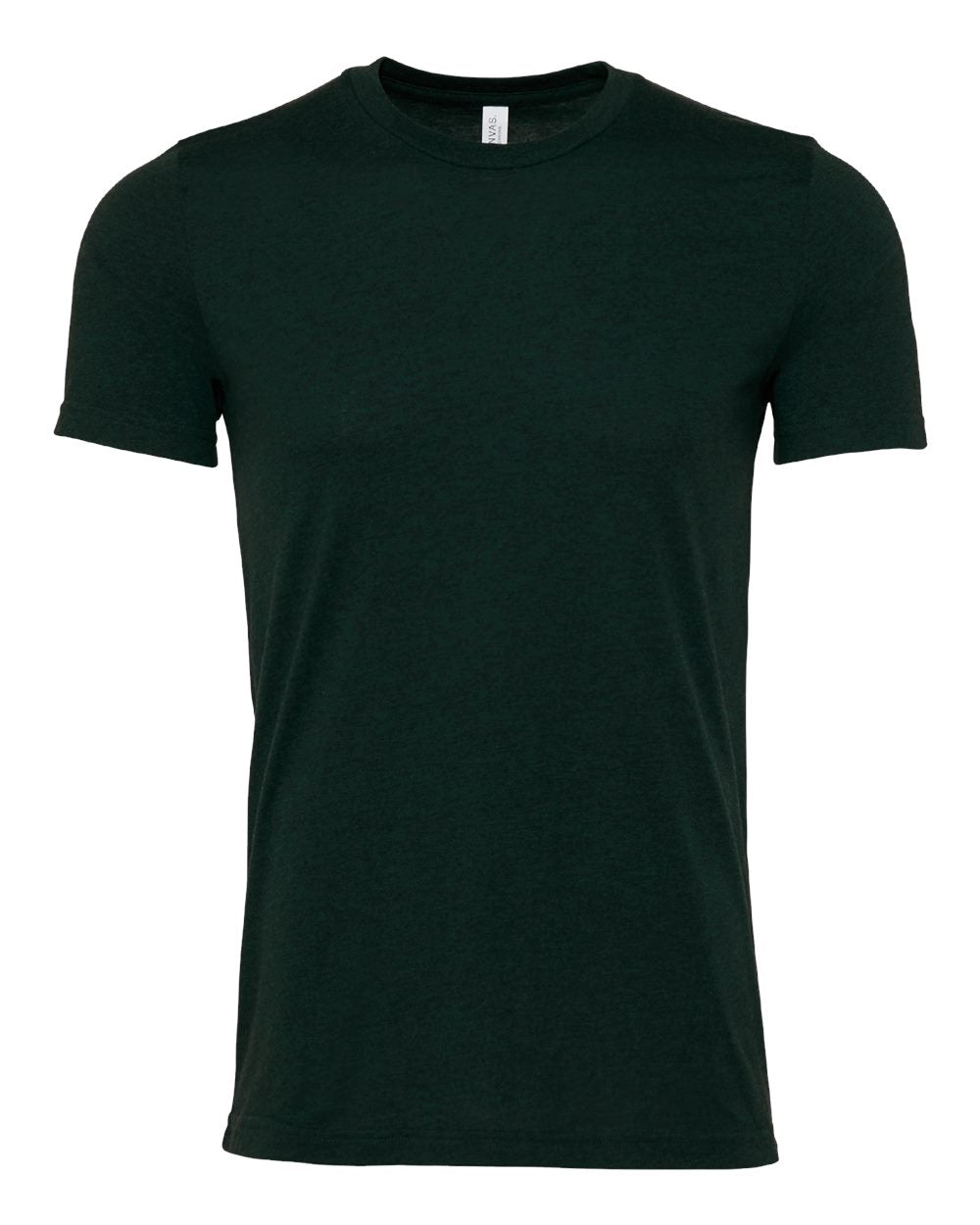 BELLA + CANVAS CVC Jersey Tee - Heather Emerald