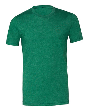 BELLA + CANVAS CVC Jersey Tee - Heather Grass Green