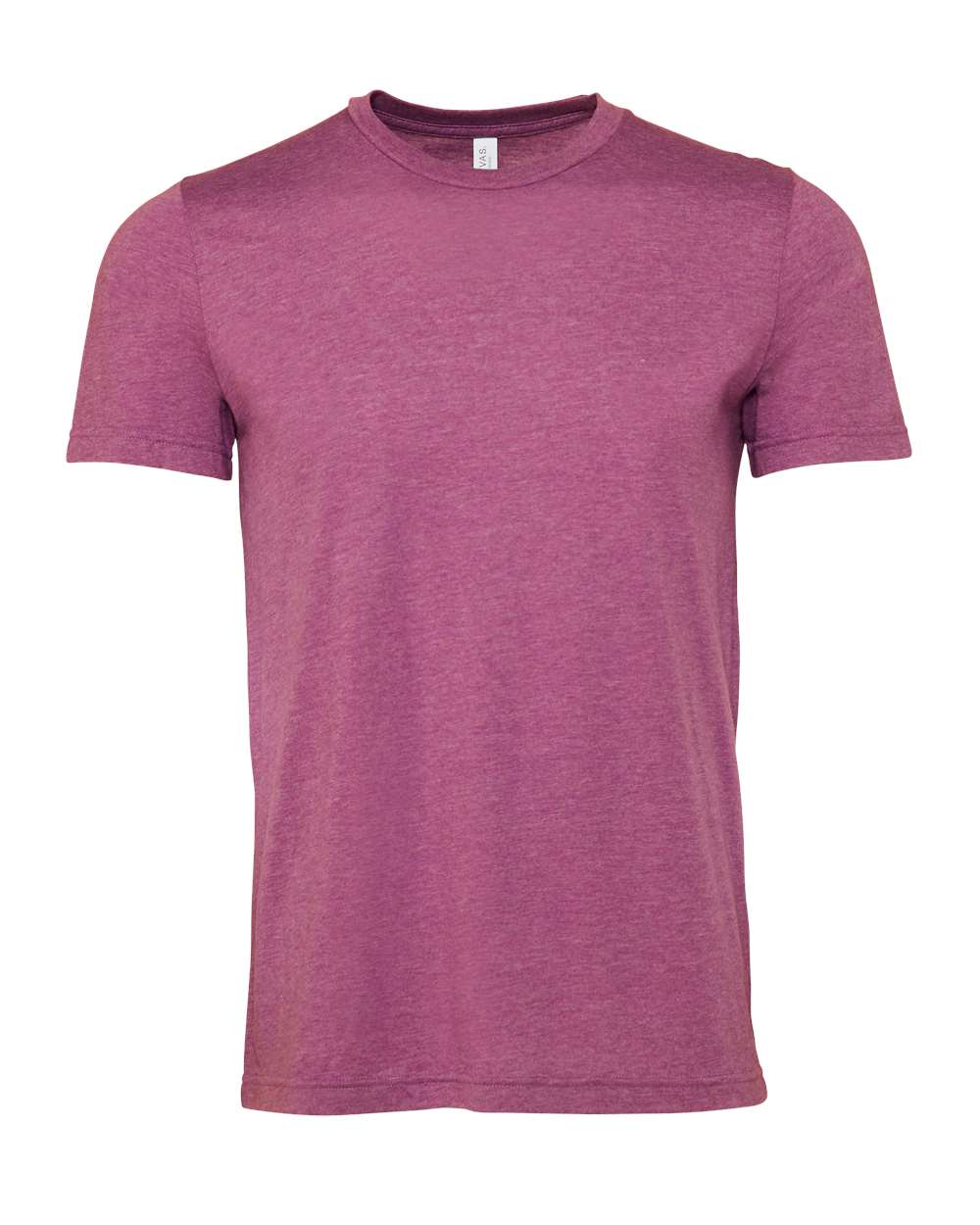 BELLA + CANVAS CVC Jersey Tee - Heather Magenta