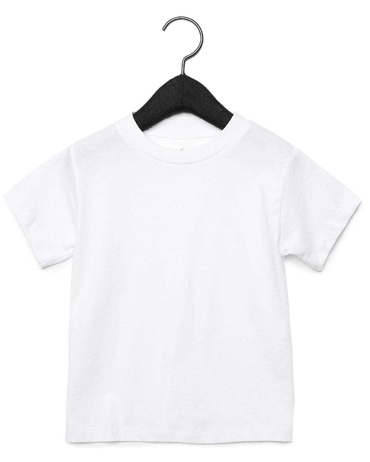 BELLA + CANVAS Toddler Jersey Short-Sleeve T-Shirt - White