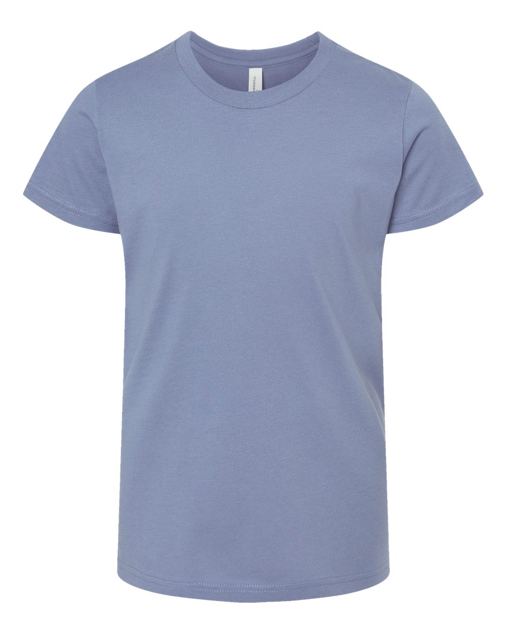 BELLA + CANVAS Youth Jersey T-Shirt - Lavender Blue