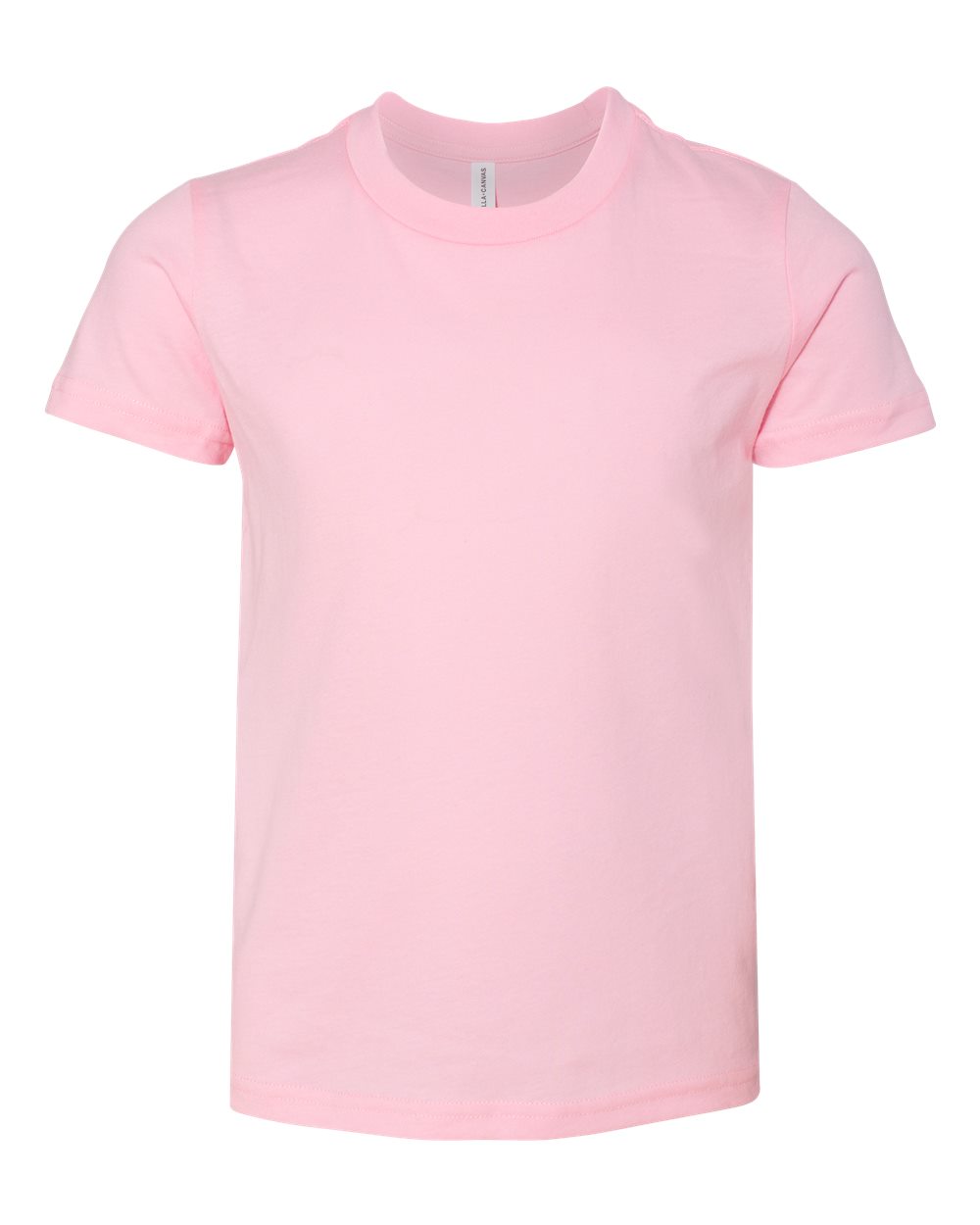 BELLA + CANVAS Youth Jersey T-Shirt - Pink