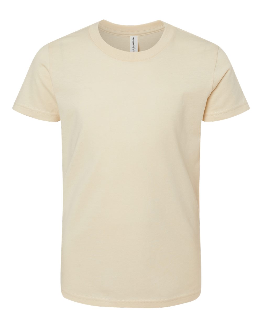 BELLA + CANVAS Youth Jersey T-Shirt - Soft Cream