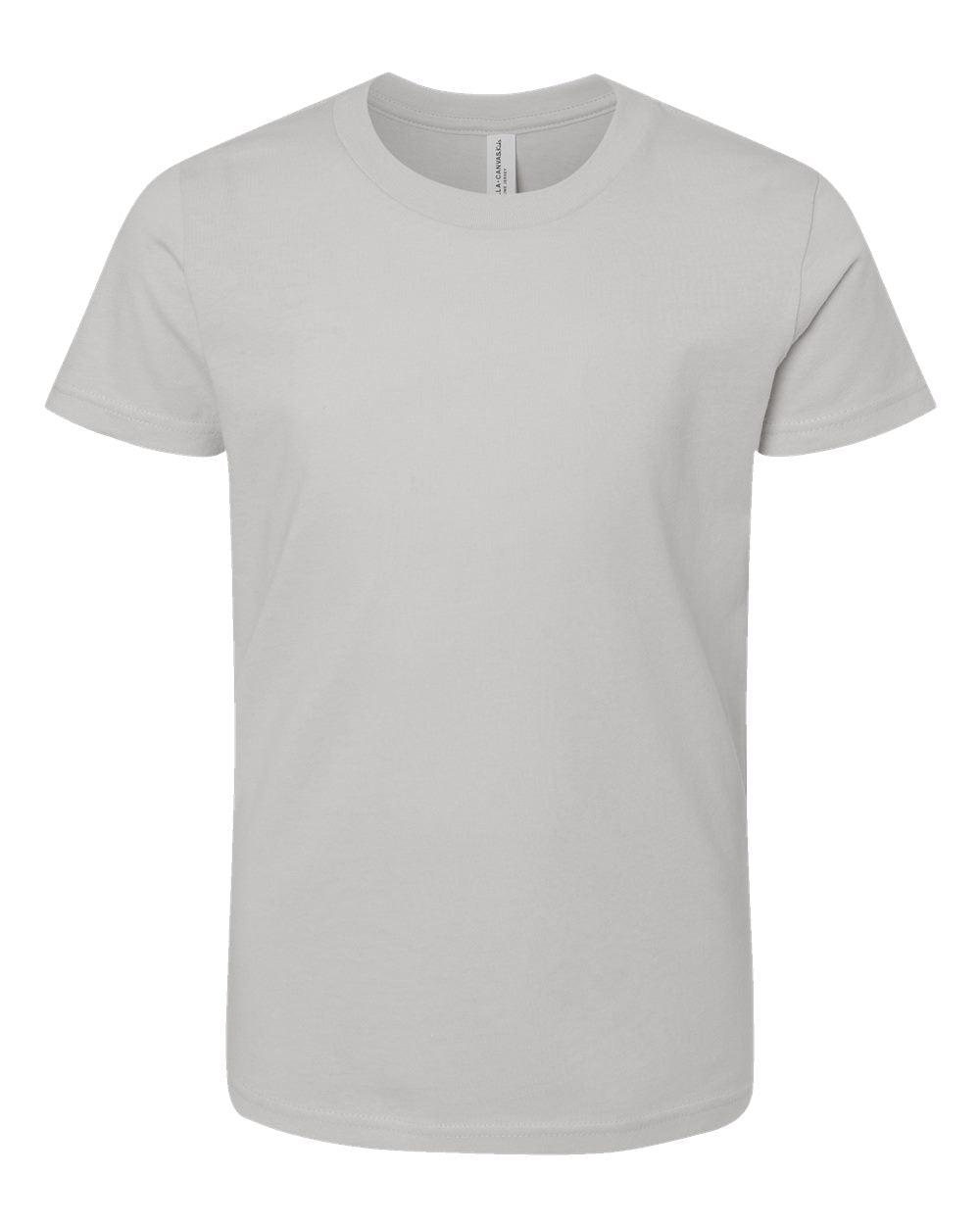 BELLA + CANVAS Youth Jersey T-Shirt - Solid Athletic Grey