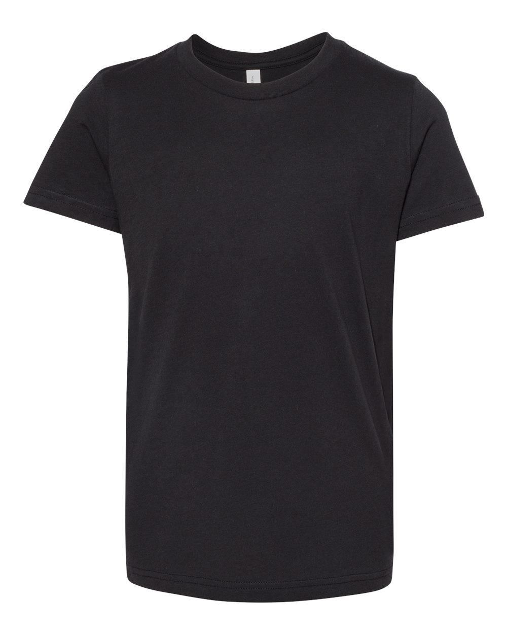BELLA + CANVAS Youth Jersey T-Shirt - Vintage Black