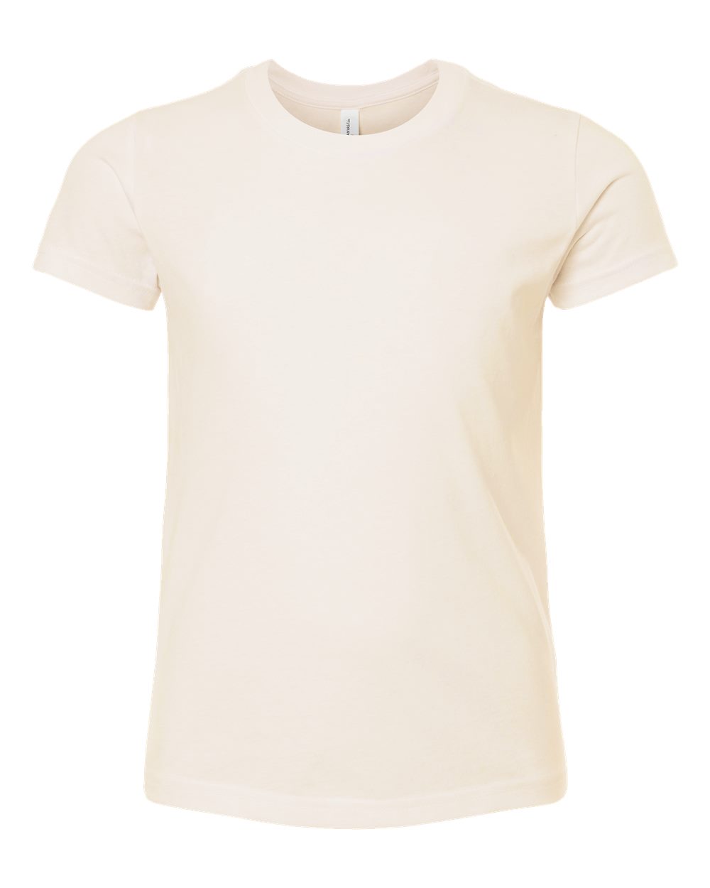 BELLA + CANVAS Youth CVC Jersey T-Shirt - Heather Natural