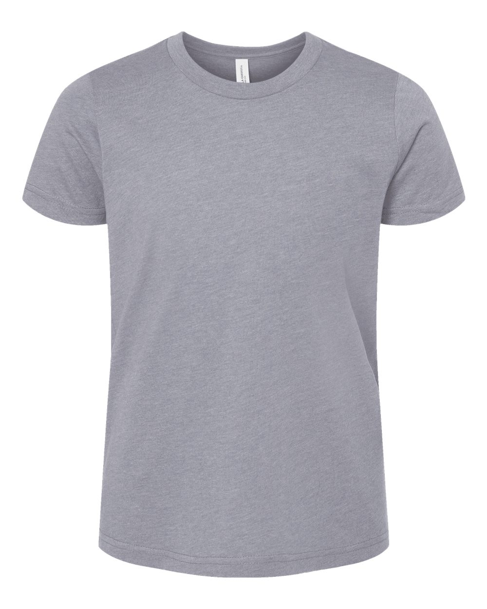 BELLA + CANVAS Youth CVC Jersey T-Shirt - Heather Storm