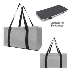 Hamilton Heathered Trunk Organizer - Gray With Black