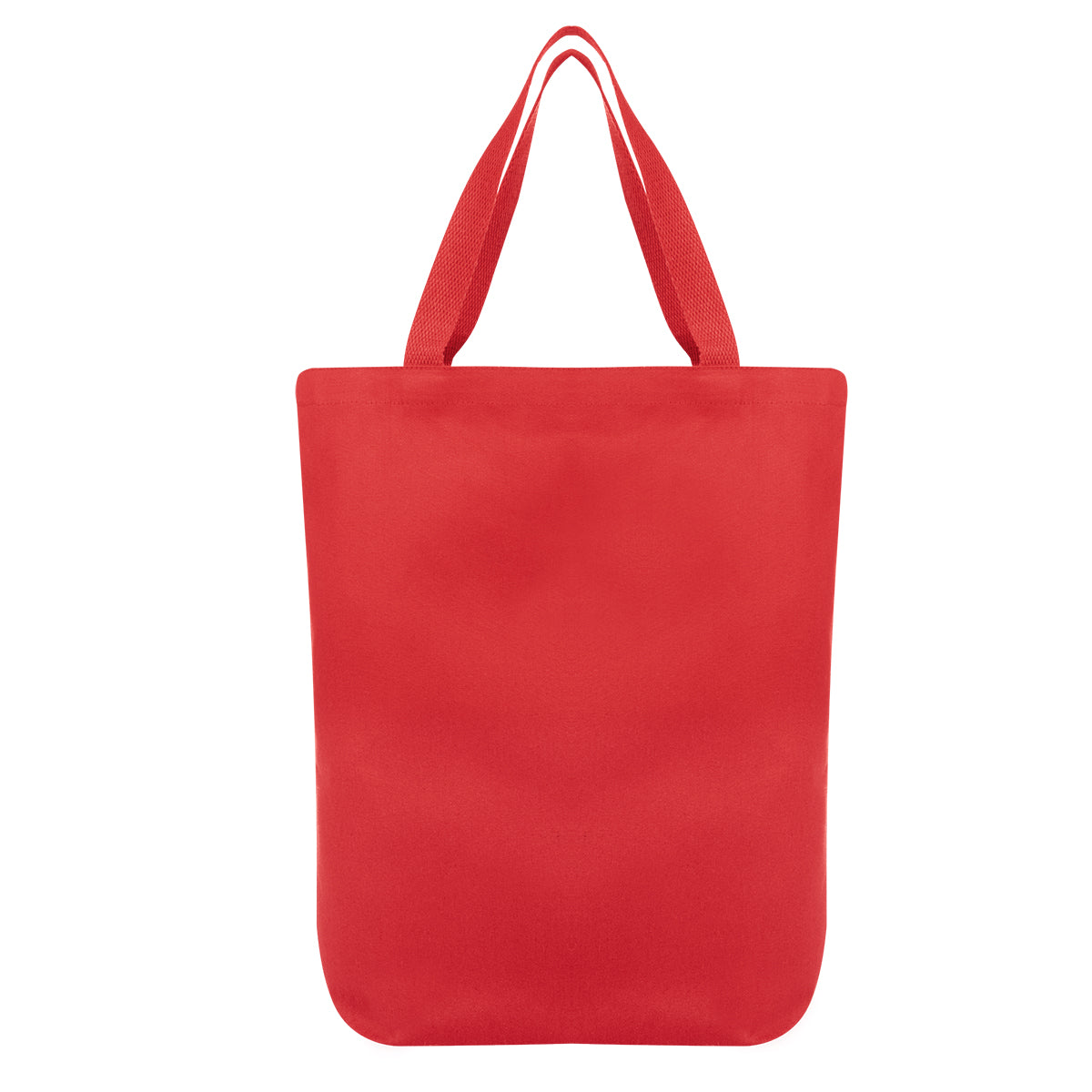 Chandler 12 Oz. Cotton Tote Bag - Red