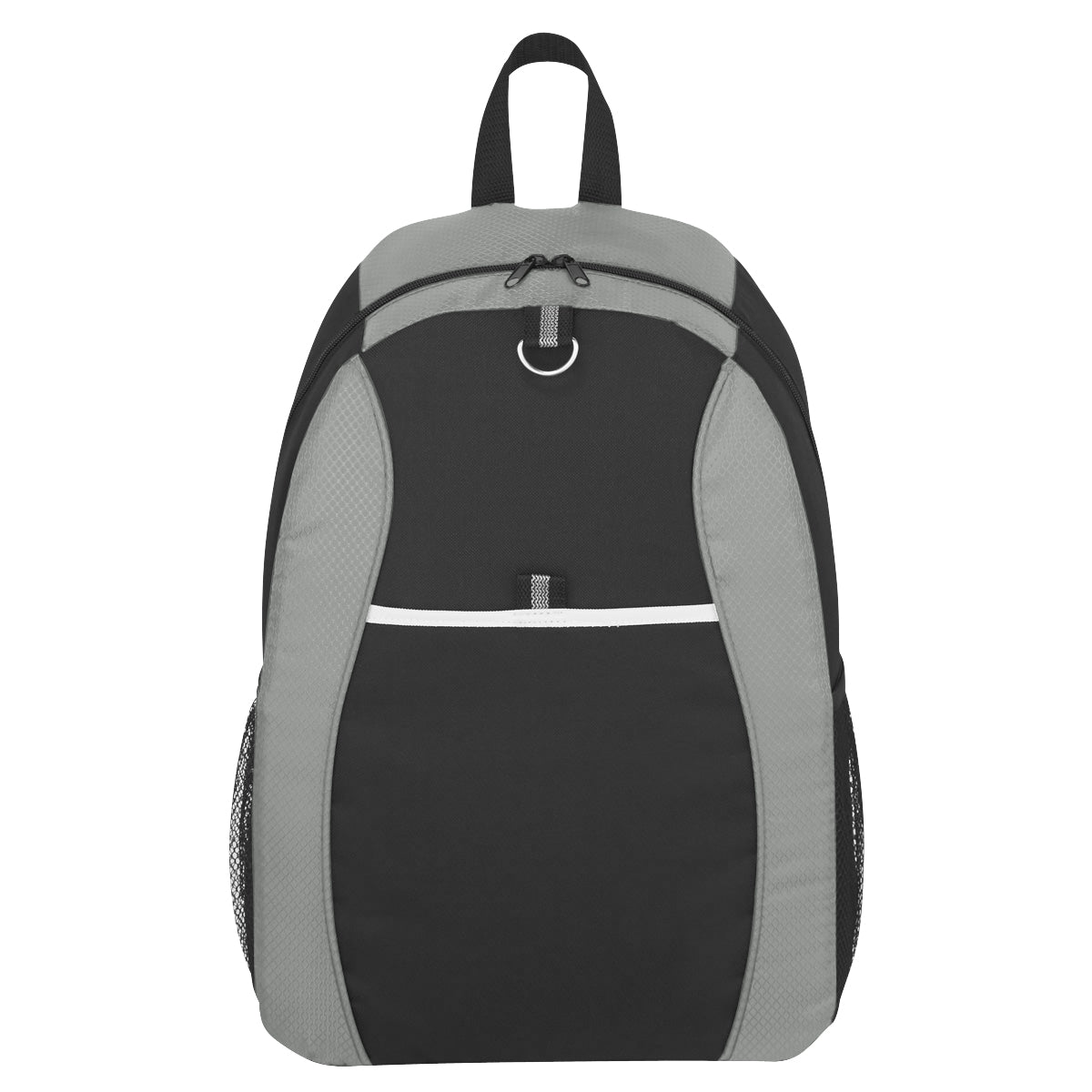 Sport Backpack - Gray With Black