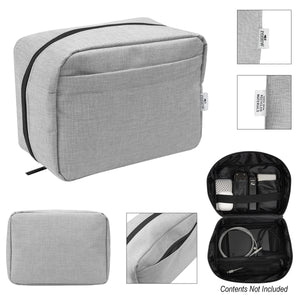 Habitat rPET Heathered Tech Pouch - Gray
