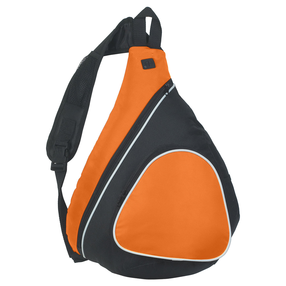 Sling Backpack - Orange With Black