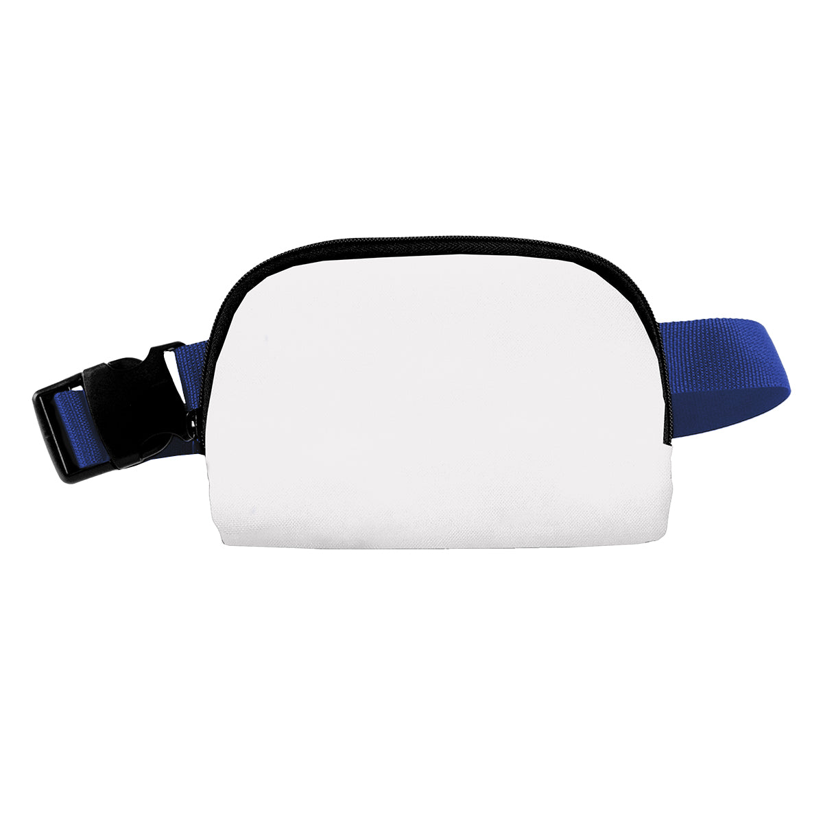 Sublime Series rPET Fanny Pack - White With Black Blue