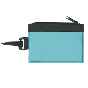 ID Holder - Black With Light Blue