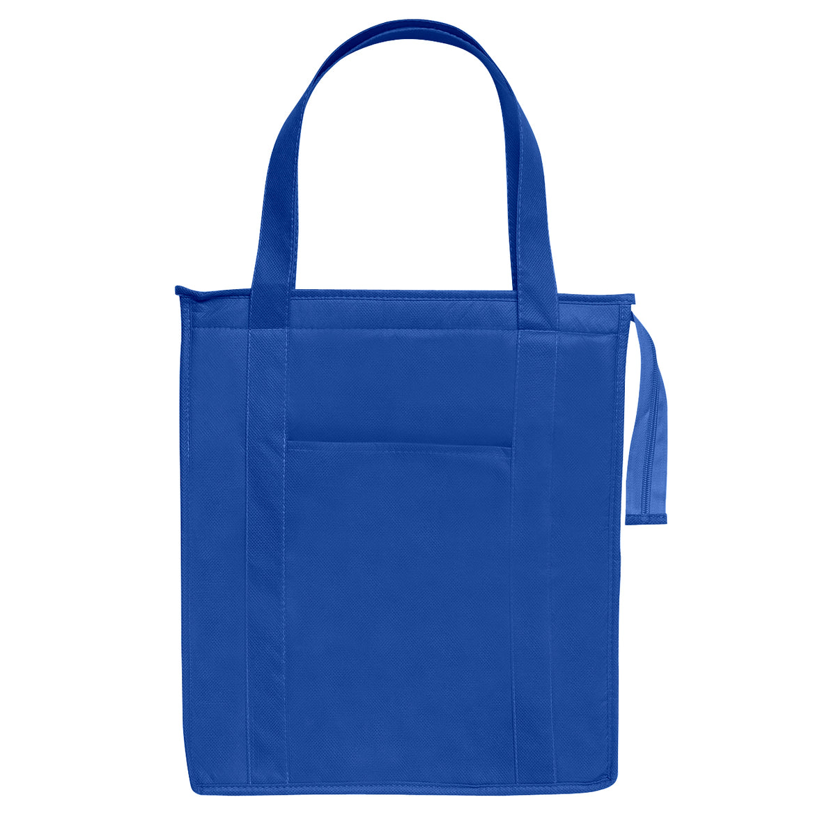 Non-Woven Insulated Shopper Tote Bag - Royal Blue