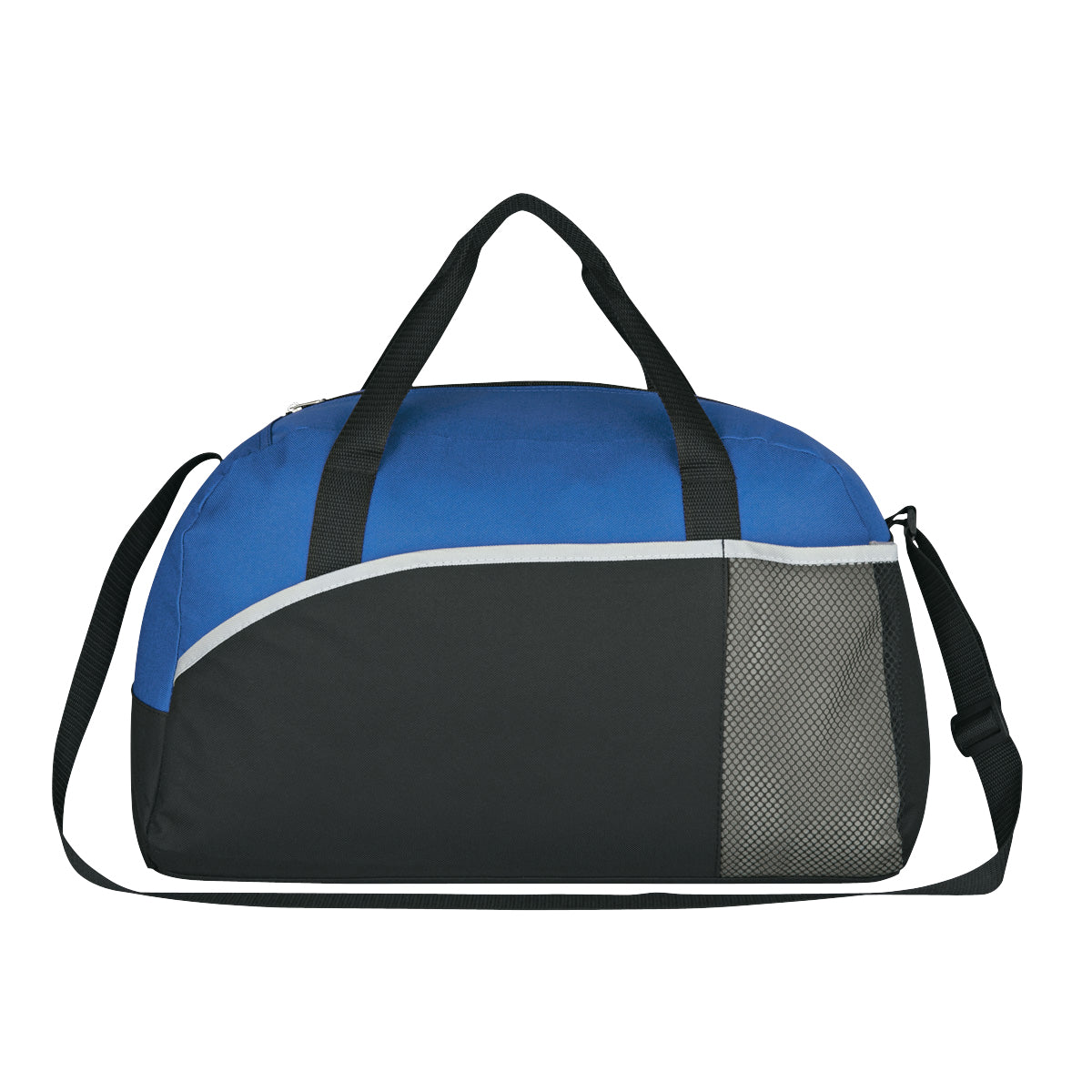 Executive Suite Duffel Bag - Black With Royal
